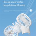 thumbnail image 2 of Portable Handheld Fan Water Mist Fan Student Dormitory Mini Fan Summer Supplies Outdoor Cooling Tool,Black, 2 of 5