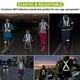 thumbnail image 5 of Chaleco reflectante, cinturón reflectante con 2 brazaletes reflectores, ajustable, alta visibilidad, ultraligero y cómodo para correr, caminar, andar en bicicleta, 5 of 5