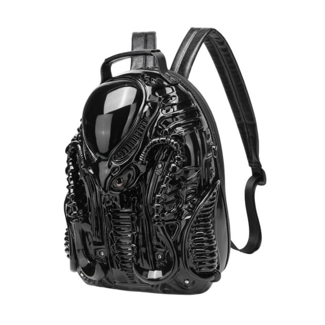 Mochila con forma de xenomorfo 3D Strade Fareast Limited Negro