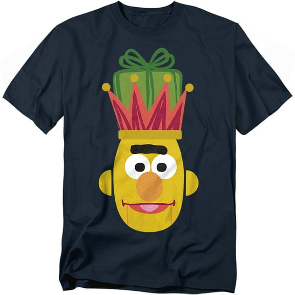 Sesame Street T-Shirt Christmas Nutcracker Bert Unisex Graphic Tee for Men & Women