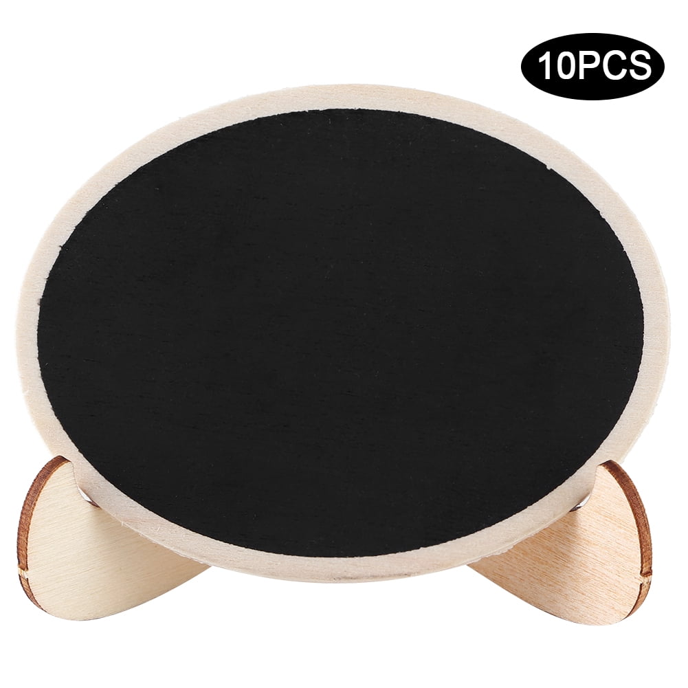 10Pcs Mini Chalkboard, Mini Display Blackboard Message Board, Message Board Signs Birthday Parties For Weddings Event Decorations