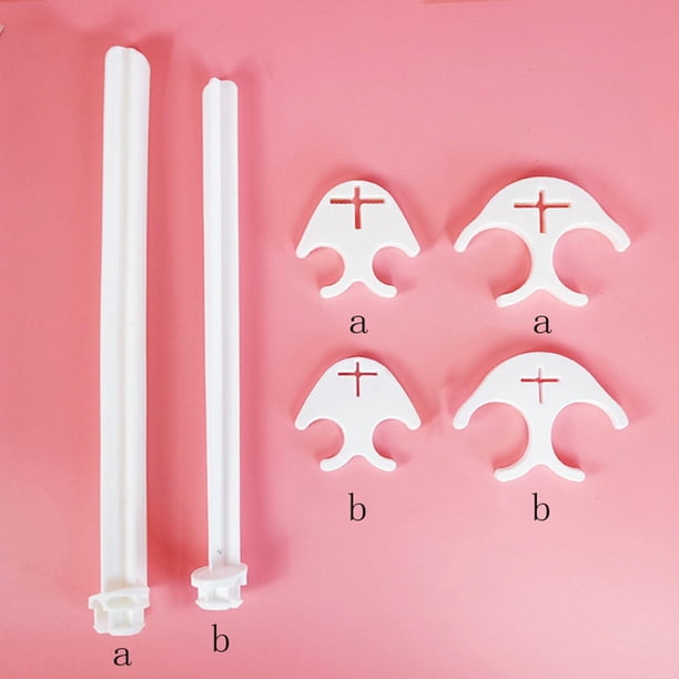 Base Soporte Para Figuras De Acción Y Muñecas – Soporte De Plástico Blanco De 9,5 X 7,5 Cm, Ideal Para Exhibir Tus Coleccionables Favoritos