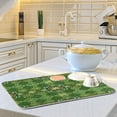 thumbnail image 4 of IAUYY Dish Drying Mat Dish Drying Mat Microfiber Kitchen Mats Large Counter Absorbent Dish Pad Drainer Rack Vibrant Patterns, 4 of 8