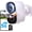 White-Camera with 64G SD Card, variant on 2026 Upgraded 2K Wireless Security Camera with 64G SD Card, Free Cloud Storage, 1-6 Month Battery Life, AI Motion Detection, Spotlight, Siren Alarm, 2-Way Audio, Waterproof WiFi Surveillance Camera