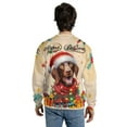 thumbnail image 5 of Merry Christmas Santa German Shorthaired Pointer Scarf Twinkling Lights Xmas Holiday All Over Print 3D Sweatshirt Unisex Merch GSP Lover Dog Gift - 00022, 5 of 6