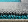 thumbnail image 5 of Masada Rugs Modern Contemporary Area Rug, Turquoise Grey Black (2 Feet X 7 Feet) Runner, 5 of 6