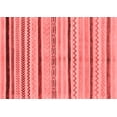 thumbnail image 1 of Ahgly Company Machine Washable Indoor Rectangle Abstract Red Modern Area Rugs, 8' x 10', 1 of 1