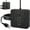 Black, variant on 16-in-1 Power Strip Surge Protector, 12 AC Outlets & 2 USB-C, 2 USB-A, 6.6FT Extension Cord with Overload Protection, Wide Spaced Outlets for Home, Office, Gaming and Travel (White)