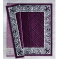 thumbnail image 2 of United Weavers Drachma Kengsley Transitional Border Runner Rug, Plum, 2'7" x 7'4", 2 of 5