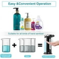 thumbnail image 6 of LNKOO Automatic Sensor Soap Dispenser Bathroom Soap Dispenser Shower Gel Box Shampoo Hand Soap Bottle Sensor Soap Dispenser 400ml, 6 of 6