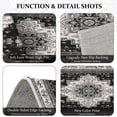 thumbnail image 6 of BlueDreamer Kitchen Rugs 3Pcs, Non Slip Kitchen Mats for Floor Waterproof & Stain Resistant Carpet Area Rug for Kitchen, Laundry Room, Hallway, 6 of 12