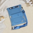 thumbnail image 7 of Case for Onn 10.1 inch Tablet (2024 Model) Gen 4 - Slim Lightweight Folio Pu Leather Folding Stand Cover Case + 1 Random Stylus, 7 of 7