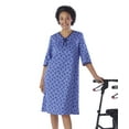 thumbnail image 5 of Open Back Night Gown For Ladies - Assisted Dressing Hospital Gown - Springtime Serenade SMA, 5 of 5
