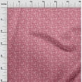 thumbnail image 3 of oneOone Polyester Spandex Pink Fabric Mushroom Dress Material Fabric Print Fabric By The Yard 56 Inch Wide, 3 of 5