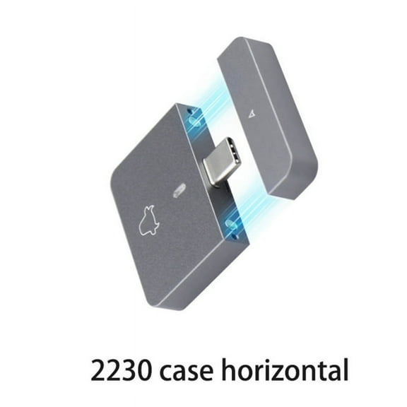 M.2 NVMe 2230 SSD Enclosure USB C Adapter 10Gbps USB3.2 Gen2 External Case Box for M2 2230 NVMe SN740/SN530 520/PM991A A