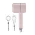 thumbnail image 1 of Batidora de alimentos eléctrica portátil inalámbrica, batidora de mano, batidora de de alta potencia, batidora de mano, novedad de 2021 Herramientas y accesorios para hornear Rosa claro Tippe A Billuyoard HA007441-02B, 1 of 6