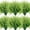 Boston Fern Greenery, variant on 12 Bundles Artificial Fall Plants, Fake Boston Fern Greenery Outdoor UV Resistant No Fade Faux Plastic Plants Garden Porch Window Box Decorating（Fall Boston Fern）