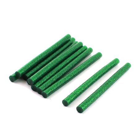 Bastoncini Colla A Caldo Con Glitter 7mm X 100mm - Per Pistole Colla, Trasparenti, Mini, 5056422686020