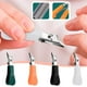 thumbnail image 4 of Xihbxyly Cortaúñas con Pico, Juego de Tres Cortaúñas Biselados, Mango Antideslizante, Lima de Vidrio de Borde Liso, Cuidado de Uñas de Los Pies para Personas Mayores, Cuidado de Uñas Gruesas y Quebra, 4 of 7