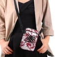 thumbnail image 4 of HELLHERO Claw Splatter Adjustable Strap Crossbody Small Crossbody Bags, Vintage Polyester for Outdoor Daily Use, 4 of 10