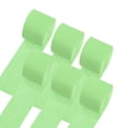 thumbnail image 1 of Uxcell Cintas de Papel Crepé 6 Rollos 492 pies para Decoración, Verde Claro (1.8 in x 82 ft/Rollo), 1 of 5