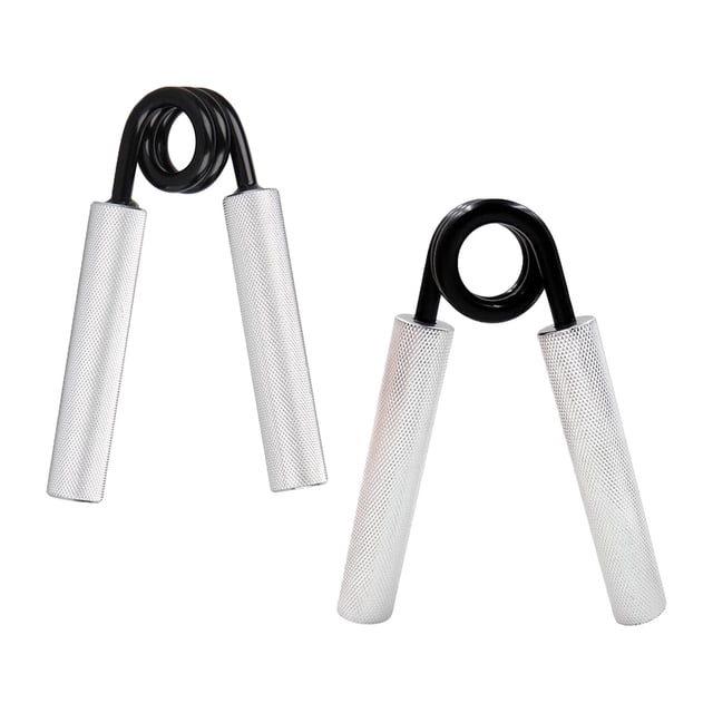 Fortalecedor de Agarre de Mano de Metal, 2 Uds., Carpiano de Muñeca, Ejercitador de Resistencia para Entrenamiento de Fuerza, Pinza de Mano, Cola Fortalecedor de agarre de manos