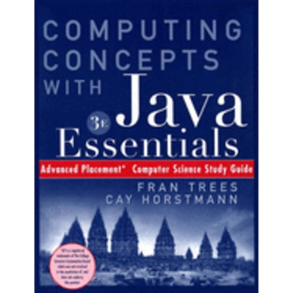 Pre-Owned (WCS) Computing Concepts w/Java Essentials: Advnced Placement Study Guide (Paperback) 0471449393 9780471449393