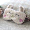 thumbnail image 2 of Shinywear Cute Rabbit Sleep Eye Mask Felpa con los ojos vendados Travel Sleeping Masks Super Soft Funny Eye Cover JAMW Sencillez, 2 of 5