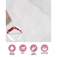 thumbnail image 6 of Red Mountains Kitchen Dish Towels for Drying Dishes Set of 2, Modern Aesthetic Cherry Blossoms Cranes Waffle Weave Microfiber Hand Tea Bathroom Towels Quick Dry & Absorbent Towel 15.7x23.6, 6 of 7