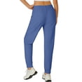 thumbnail image 4 of LEKODE Pants for Women Moisture Wicking Pants Lounge Pants Fashion Pants Running Pants Joggers for Women Chino Pants Beach Pants Soft Pants for Track Pants Women Blue M, 4 of 7