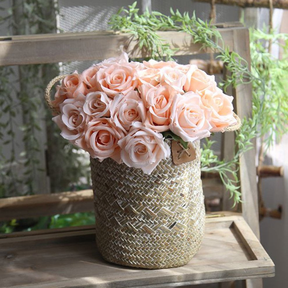 Clearance! Artificial Flowers Fake Flowers Plastic Bouquet