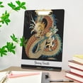 thumbnail image 6 of FMSHPON Dragon Clipboard Hardboard Wood Nursing Clip Board and Pull for Standard A4 Letter 13x9 inches, 6 of 6