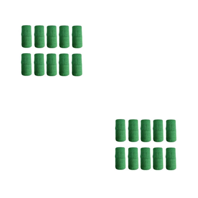 Sonducket 10 unidades/juego de nudillos elásticos antideslizantes con funda protectora para nudillos Verde 2Conjunto