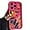 Rose Red, variant on Phone Case for Women/Girls, Palm Tree Leaves Plant Flower Soft Matte Shockproof Case for iPhone Compatible with iPhone 14 Pro Max, Green