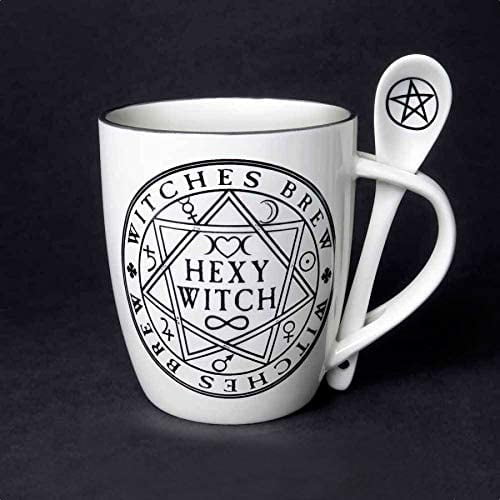 Tasse et Cuillère Sorcière Hexy Brew par Alchemy England