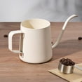 thumbnail image 2 of 350ml Stainless Steel Gooseneck Kettle Hand Drip Pour Over Coffee Spout Pot, 2 of 9