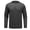 Dark Gray, variant on AZoiNM Men's Long Sleeve Henley Shirt Waffle Knit Regular Fit Casual Pullover Tee Soft Lightweight Button Front Top for Fall Winter Spring