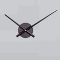 thumbnail image 3 of Juego de manecillas y mecanismo de reloj de cuarzo 3D, color negro, accesorios para reloj de pared DIY (batería no incluida), 3 of 5