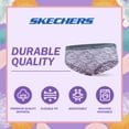 thumbnail image 3 of Skechers Girls Underwear 4 Pack Cotton Panties Sizes 6-14 Tagless, 3 of 7