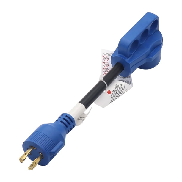 Cable adaptador de 30 amperios a 30 amperios 125/250 W RV
