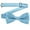 Light Blue, variant on Xfvqtps Boys Bow Tie Solid Color Bowties Adjustable Neckties for Uniform School Party Light Blue
