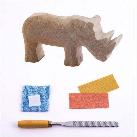 Studiostone Creative SSVRHUK Rhino Soapstone Carving Kit