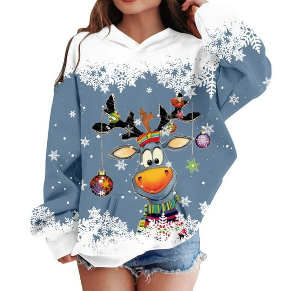 Toddler Zip up Hoodie Girls Winter Clothes for Baby Boy Asphalt Hoodie Boys Sweater 12 Month Jacket Boy Girls Hooded Pullover Sweatshirt Long Sleeve Cute Oversized Top Loose Fit Casual Blue 2-3 Years