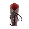 thumbnail image 1 of 2x PU cuero guantelete brazalete brazalete punk rock medieval bisutería, 1 of 9