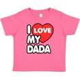 thumbnail image 3 of Inktastic I Love My Dada Boys or Girls Baby T-Shirt, 3 of 5