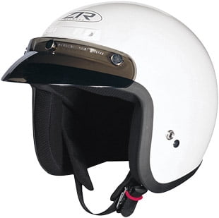 Jimmy and most other open-face helmets Z1R 3-Snap Shield//Visor for Z1R Drifter