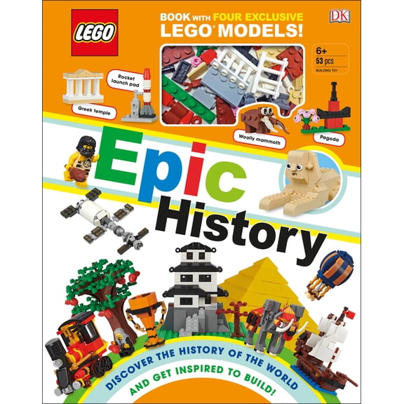 Pre-Owned Lego Epic History: Includes Four Exclusive Lego Mini Models [With Toy] (Hardcover) 1465490051 9781465490056