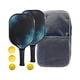 thumbnail image 4 of Juego de Paletas de pickleball Zulema premium y bolsa de almacenamiento 2 Paletas 4 Pelotas Azul, 4 of 8