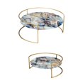 thumbnail image 4 of Rustproof Bathroom Counter Organizer Luxury Countertop Storage Rack for Cosmetic Colorful, 4 of 6
