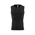 thumbnail image 1 of Camiseta sin mangas de compresión de secado rápido para hombre - Material mixto, ajuste ceñido, para correr/fitness, 1 of 4